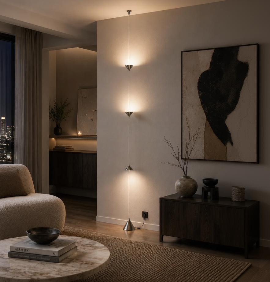 sm-image-12fb3434b17e2646ad098648 The Vector Floor to Ceiling lamp
