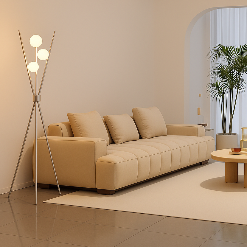 sm-image-21dc48c234ebdc2a25f42d90 Triglobe Floor Lamp