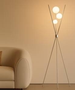 Triglobe Floor Lamp