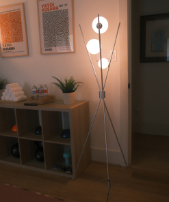Triglobe Floor Lamp