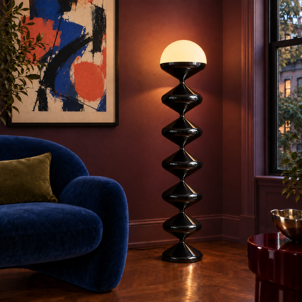 sm-image-73d05baa8e68405c8ba0d40d Pagoda Floor Lamp
