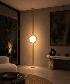 Pluto Floor To Ceiling Lamp