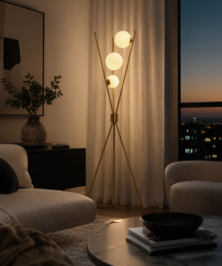Triglobe Floor Lamp