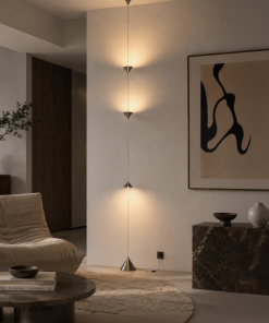 The Vector Floor to Ceiling lamp