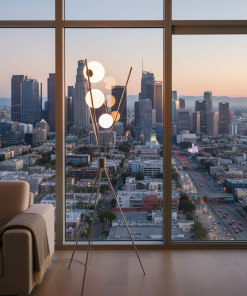 Triglobe Floor Lamp